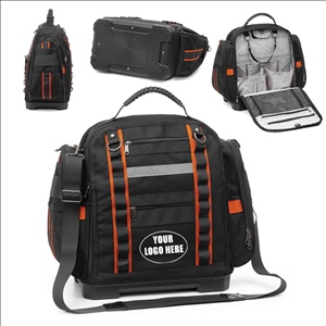 Heavy-Duty Wear-Resistant Tool Organizer Crossbody Bag